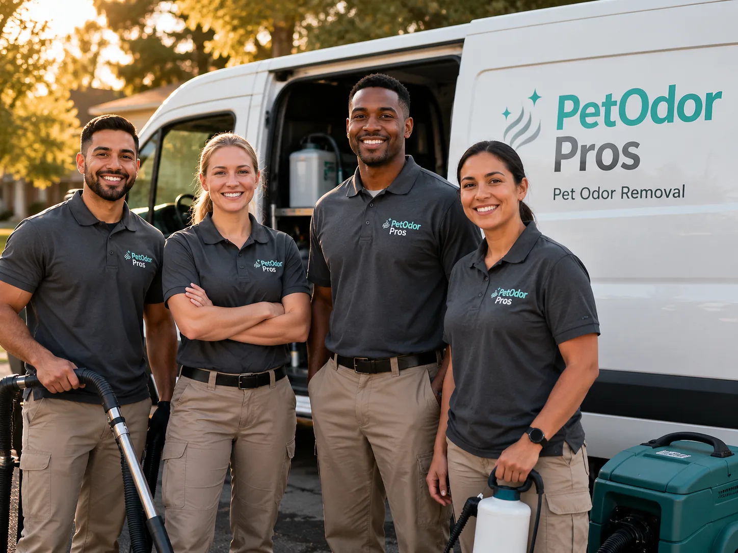Pet Odor Removal team serving Hubbard, OR